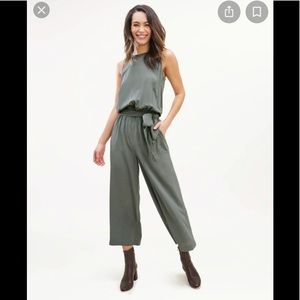 Splendid Naya Silk Mix Jumpsuit